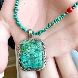 Turquoise Pendant Necklace